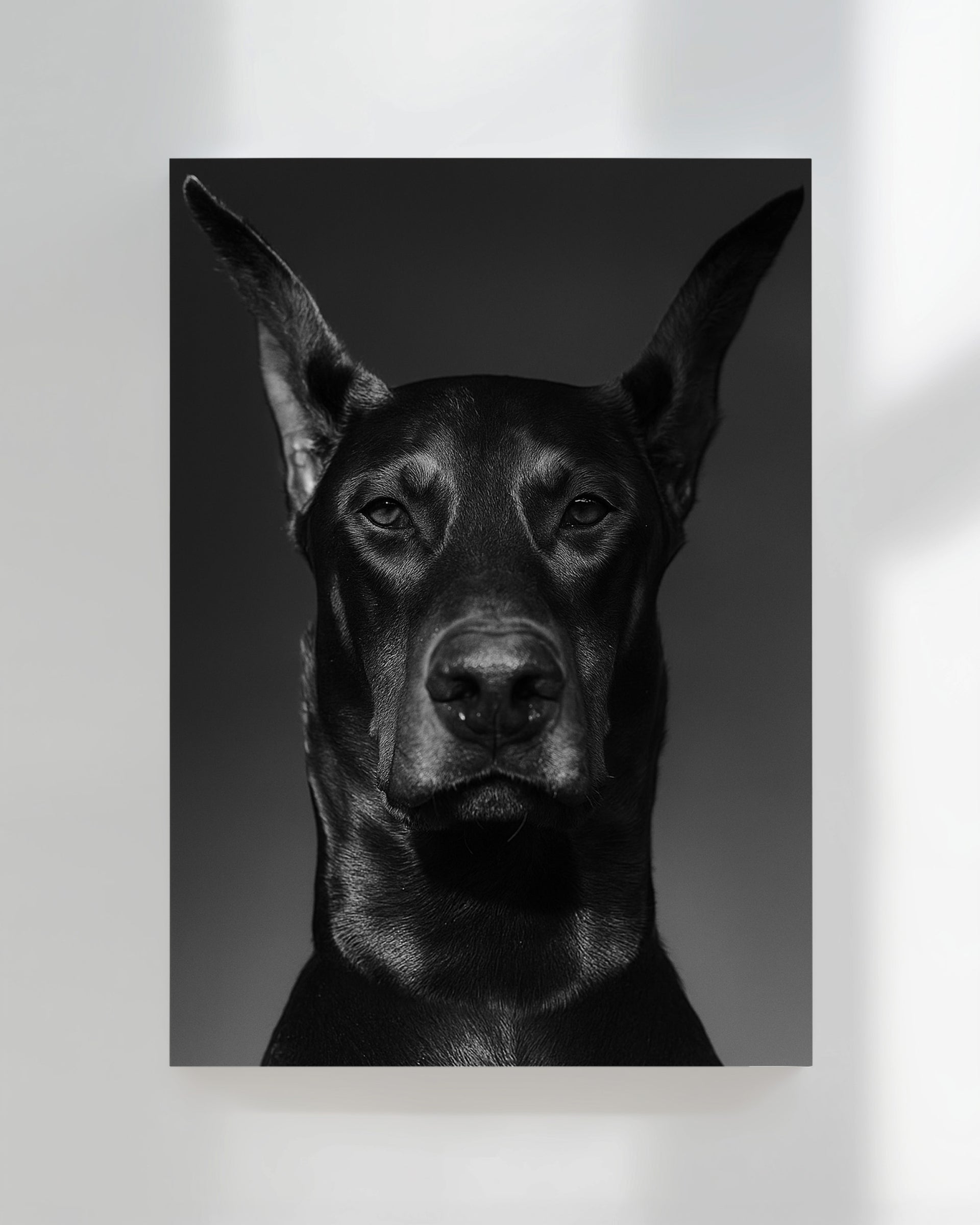 Doberman Portrait