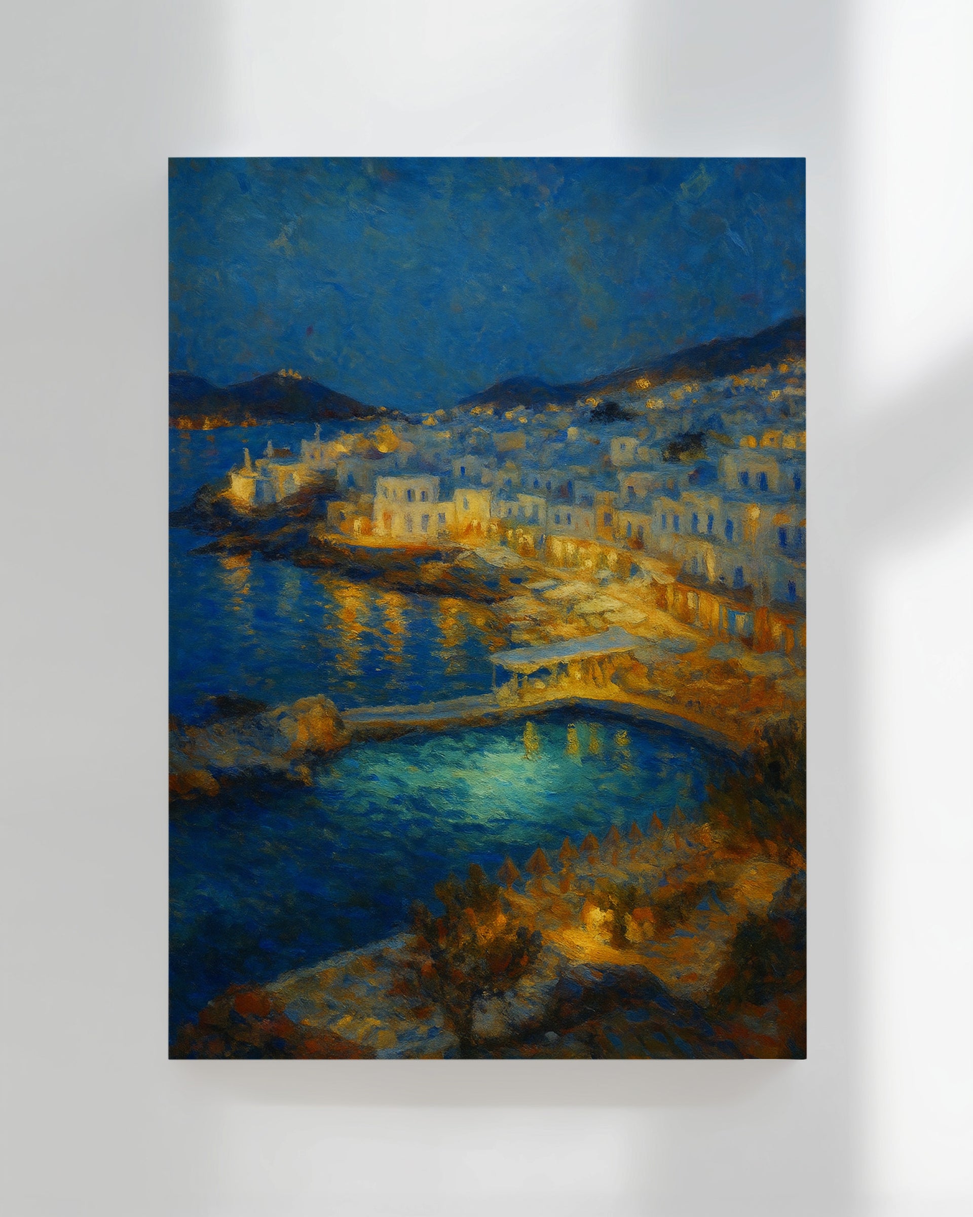 Mykonos At Night