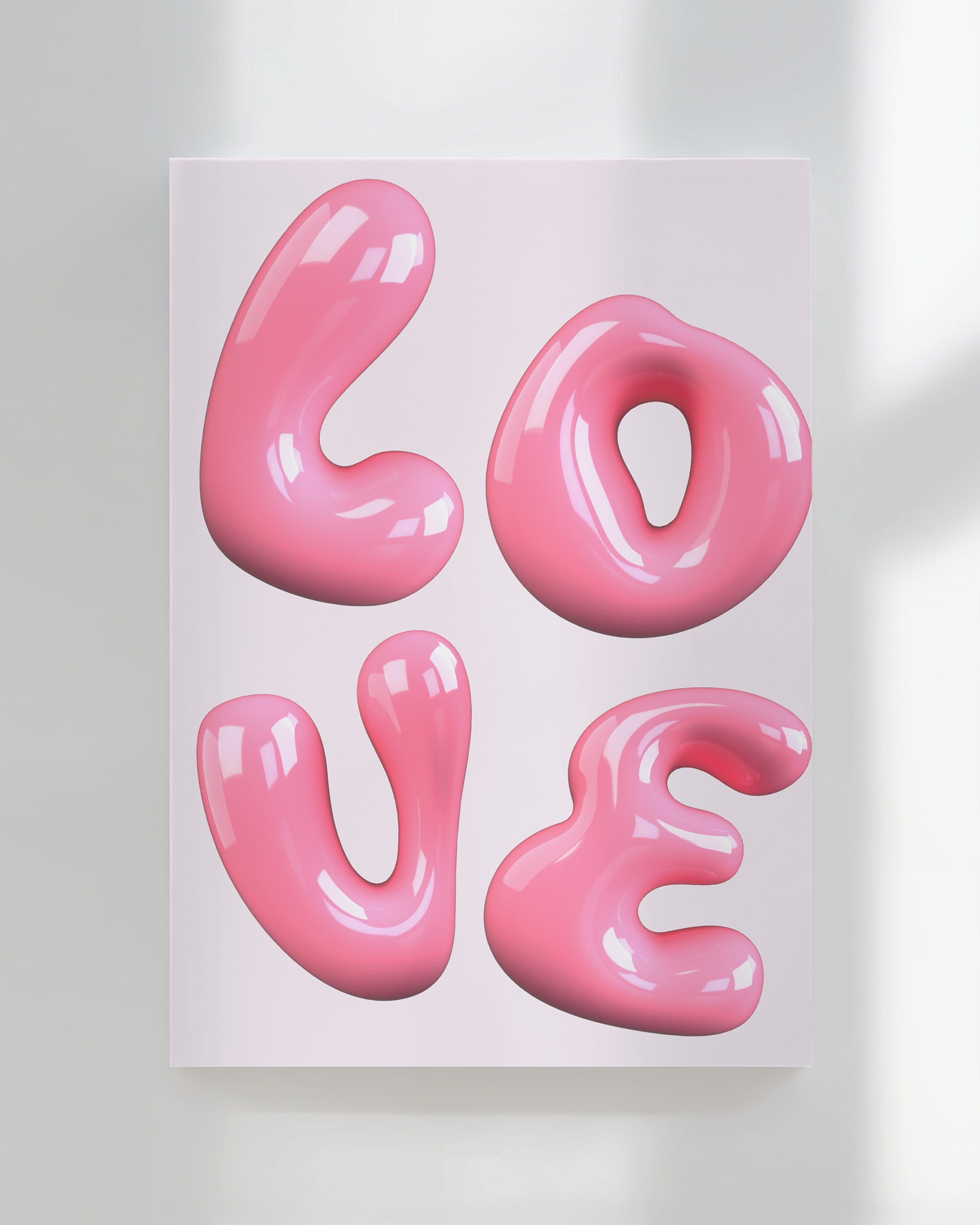 Love Pink Bubble